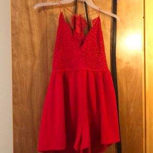 Red Romper from Windsor